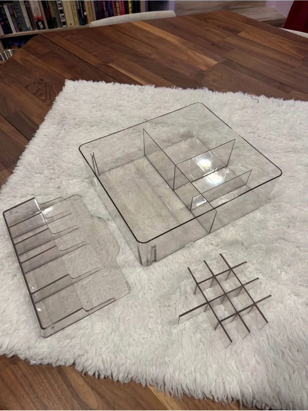 Acrylic Makeup Organizers Set of Two